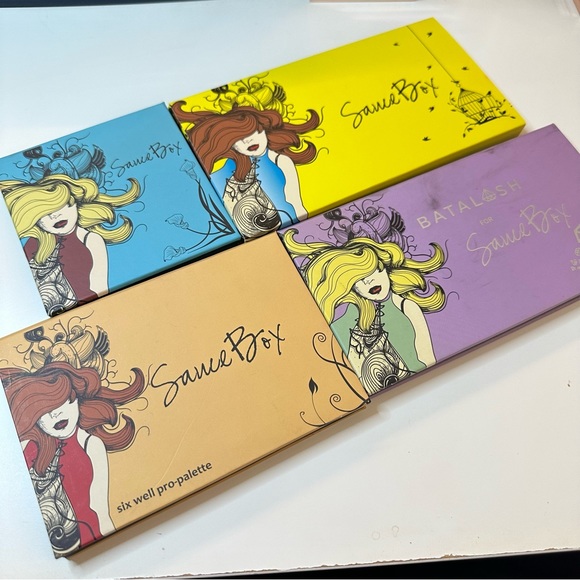 Sauce Box Secret Garden Eyeshadow Palette Limited Edition large pan eyeshadows - Picture 9 of 9